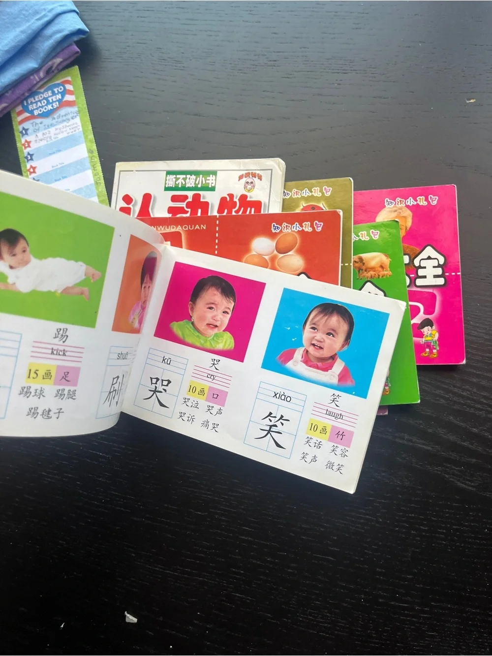 Chinese Children Early Learning Pocket Flash Card Books Set 806077421